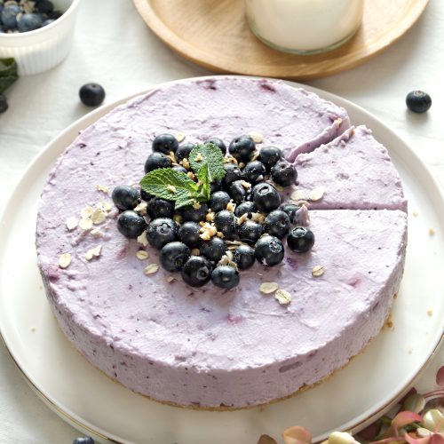 Cheesecake ai mirtilli