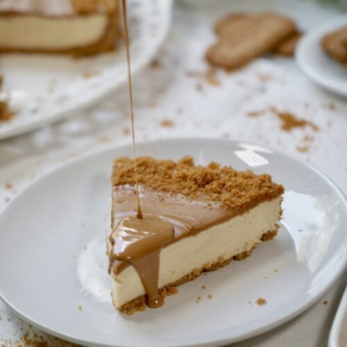 Crostata senza cottura con crema Lotus