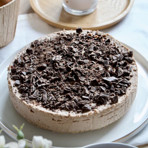 Cheesecake al cioccolato al latte