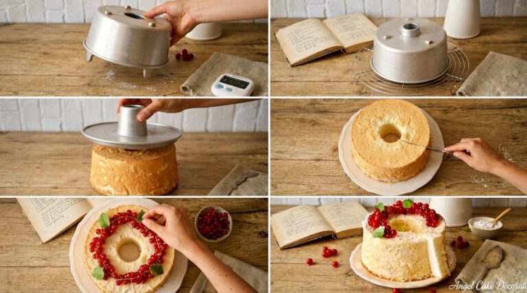 decorazione angel cake