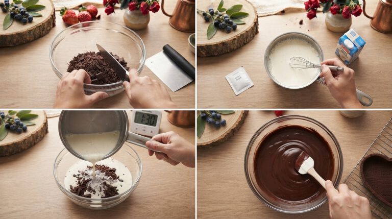 ganache al cioccolato
