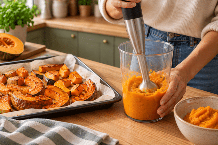 Purea di zucca fatta in casa